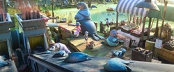 単体も可 ニックワイルド Zootopia Fish Market Fish Market | Zootopia Wiki | Fandom