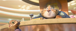 Frightened Clawhauser