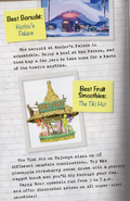 The page on which The Tiki Hut is featured