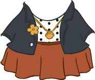 The Bellwether costume as seen on the Club Penguin Zootopia Takeover