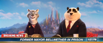 Growley with the unnamed panda news anchor