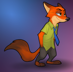 Nick Wilde as he appears in Disney Heroes: Batlle Mode