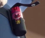 The repellent in Judy's holster