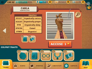 Carla's case file