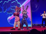 Judy Hopps and Nick Wilde meet-and-greet.