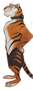 Tiger Dancer Transparent