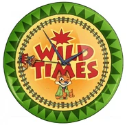 A Wild Times-themed clock.