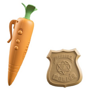 Judy's Carrot Recorder and Badge