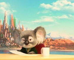 David Koalabell, Zootopia Wiki