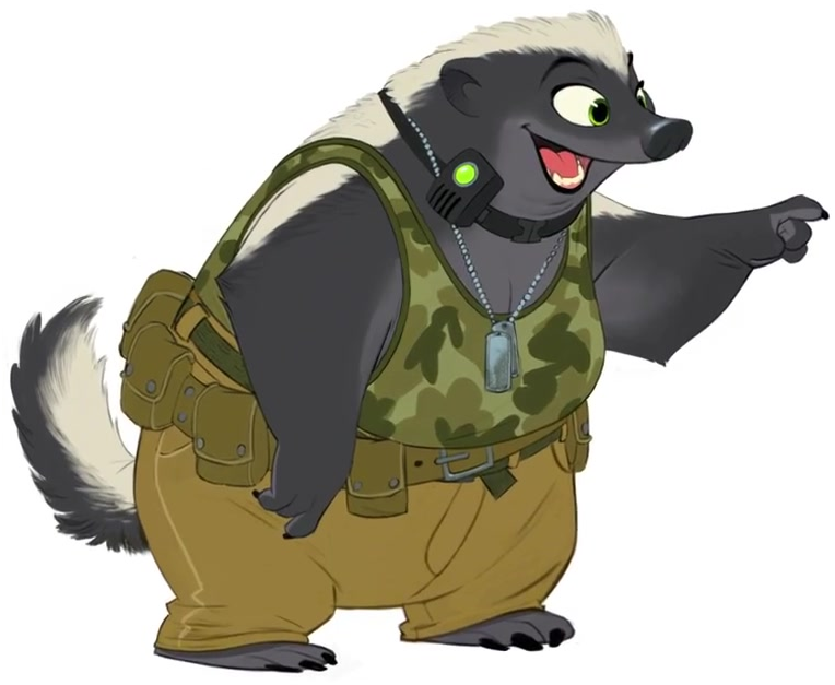 Honey Badger Zootopia Wiki Fandom