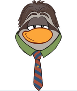 The Flash mask as seen on the Club Penguin Zootopia Takeover