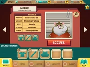 Merle in the US version of the game