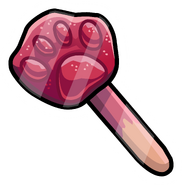 The Pawpsicle pin as seen in the Club Penguin Zootopia Takeover
