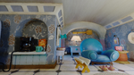 A 360-degree view of a house in Little Rodentia from Visit Zootopia.