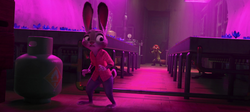 Judy and Nick in Doug's Lab