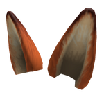 The Zootopia Faux Fox Ears in Roblox, modeled after Nick's ears