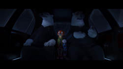 Nick and Judy Being Brought to Mr. Big