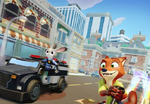 Nick and Judy driving