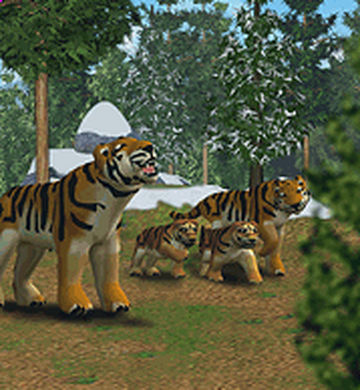 Zoo Tycoon 3: Siberian Tiger 