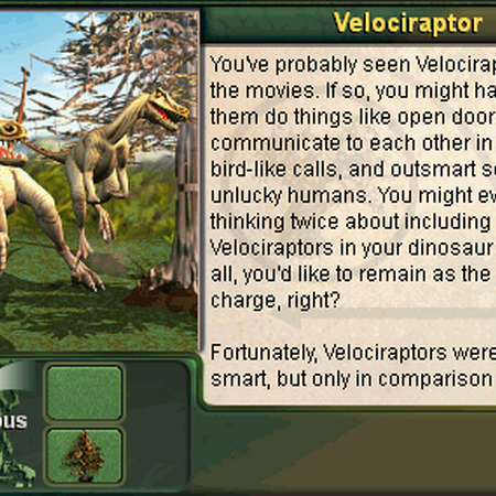 Velociraptor Zoo Tycoon Wiki Fandom - roblox zoo tycoon code get robux only today