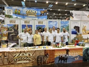 Zoo Tycoon The Board Game Team at SPIEL Essen 2023
