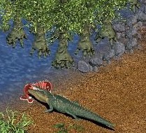 Deinosuchus- Dinosaur Zoo at Wingham Wildlife Park