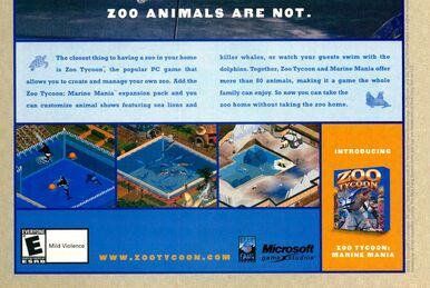 Revitalize Burkitsville Zoo, Zoo Tycoon Wiki