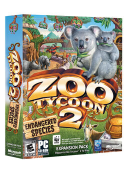  Zoo Tycoon 2 Endangered Species Expansion Pack : Video Games