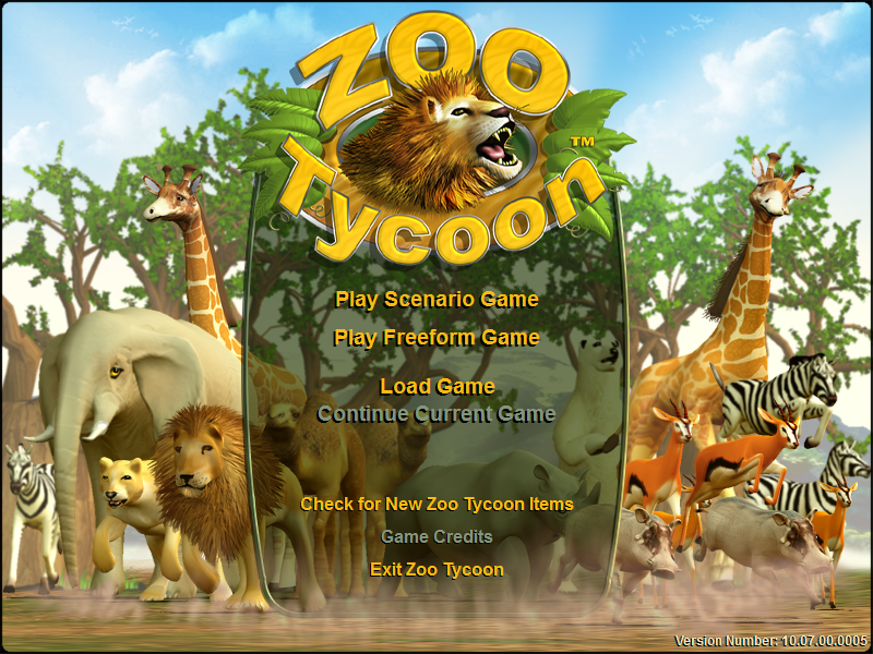 Zoo Tycoon - The Cutting Room Floor