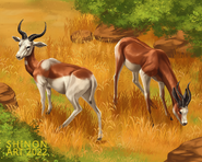 Dama Gazelle concept art by Shinon.