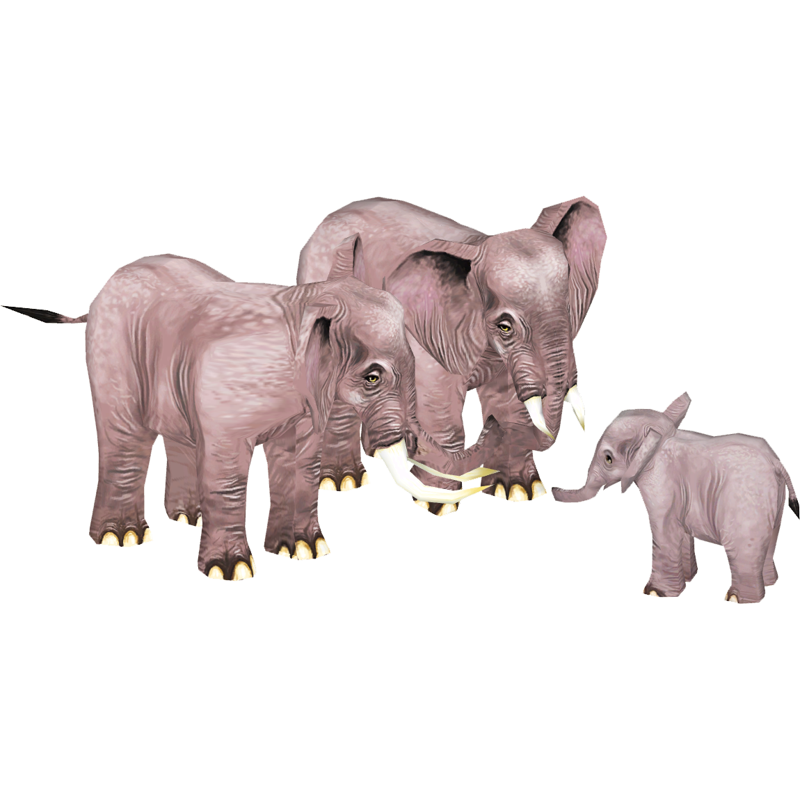 Elephant Family Statue (WildSpirits) | ZT2 Download Library Wiki | Fandom