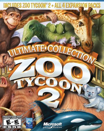 Mavin  Zoo Tycoon 2 Ultimate Collection + All 4 Expansions PC 2008,  Complete in Box!