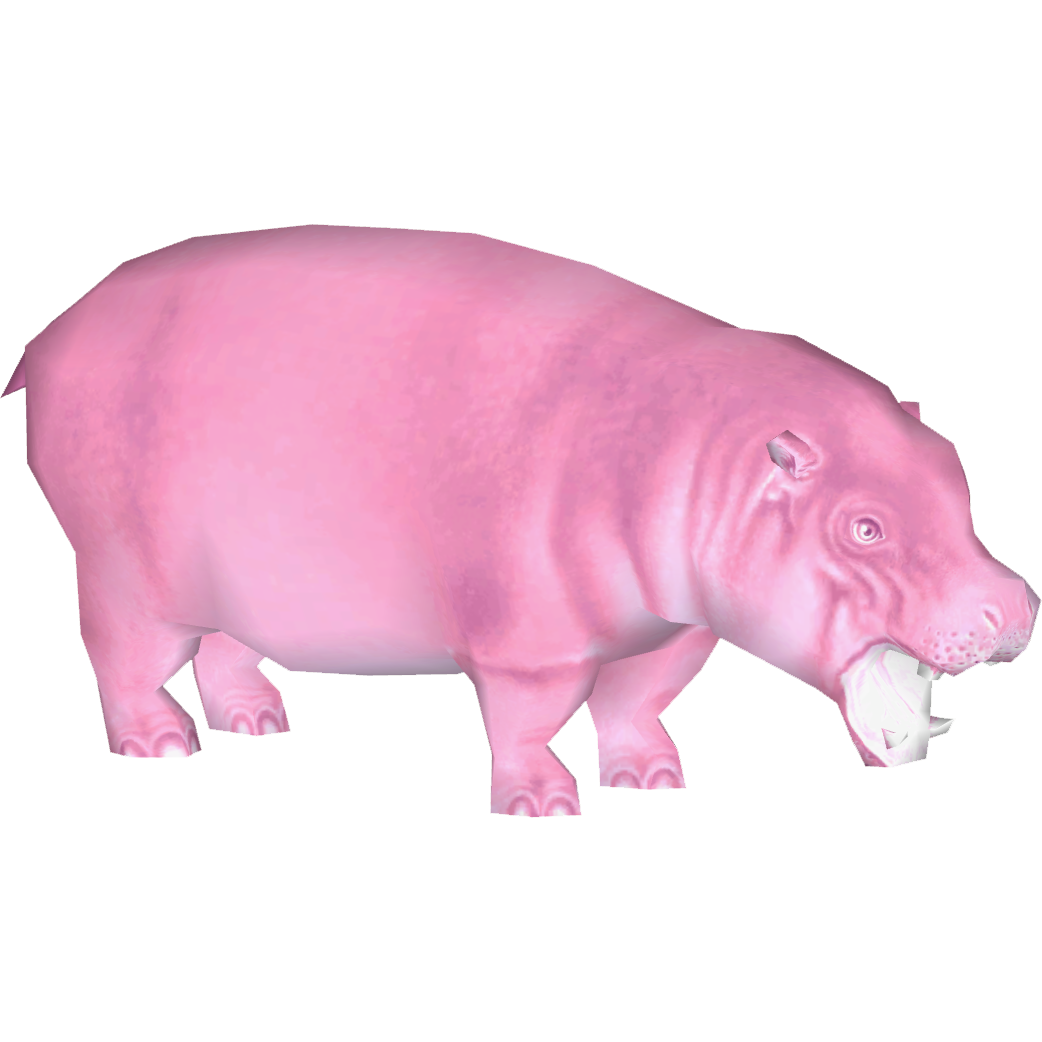 Pink Hippo (Purple Hippo) | ZT2 Download Library Wiki | Fandom