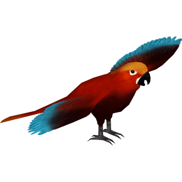 Jamaican Red Macaw (Sneke_Bite) | ZT2 Download Library Wiki 