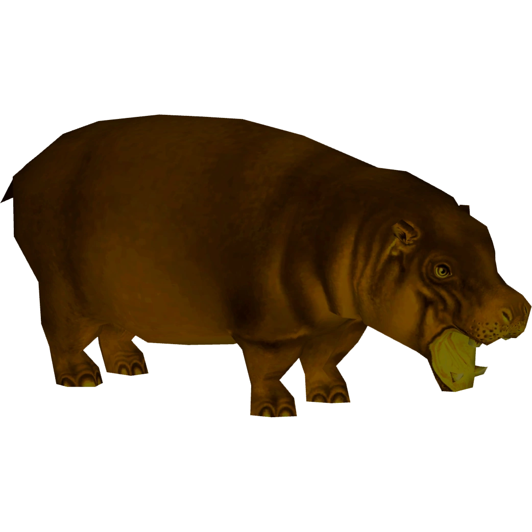 Brown Hippo (Purple Hippo) | ZT2 Download Library Wiki | Fandom