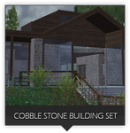 Cobble Stone Building Set (Zeta-Designs)