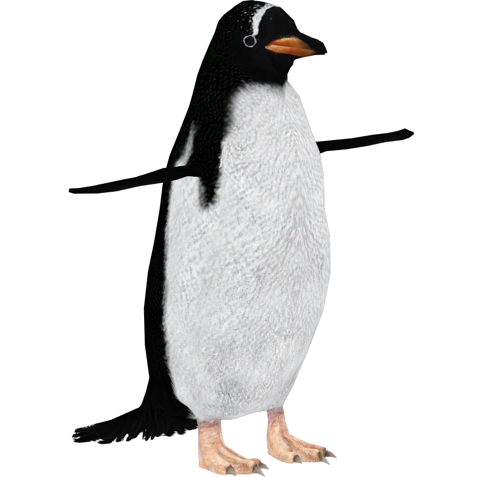 テネシー野郎2 原画penguin art2 Antarctic Gentoo Penguin (Demon Hunter) | ZT2 Download Library