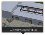 White Brick Building Set (Zeta-Designs)