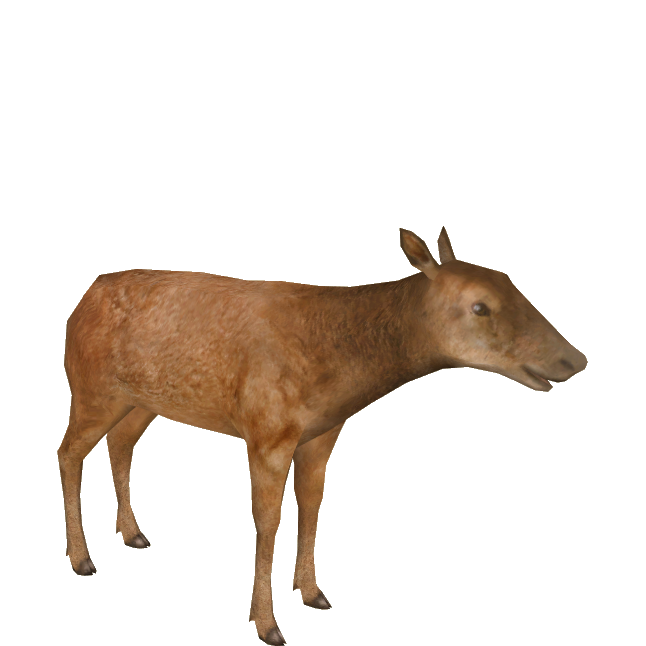 Deer for 3D printing by BIazzzer -- Fur Affinity [dot] net