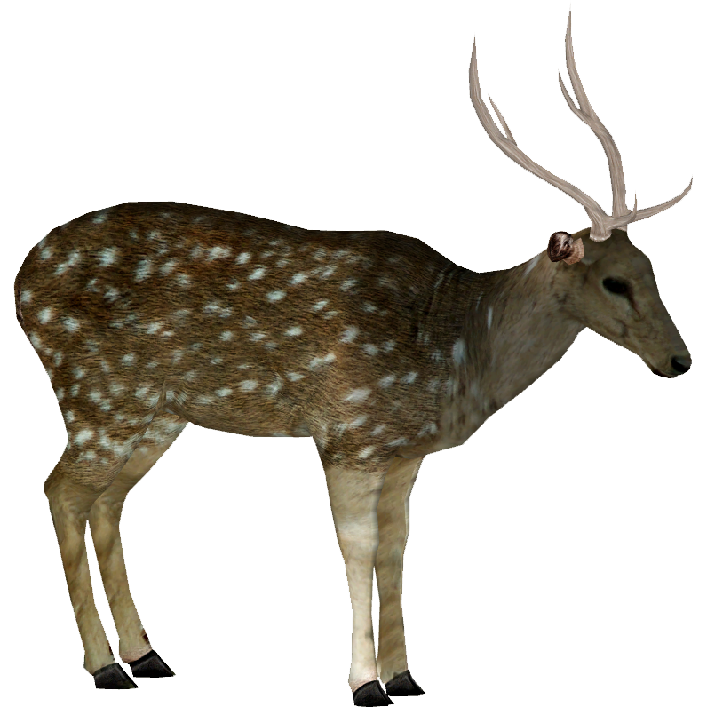 Deer for 3D printing by BIazzzer -- Fur Affinity [dot] net