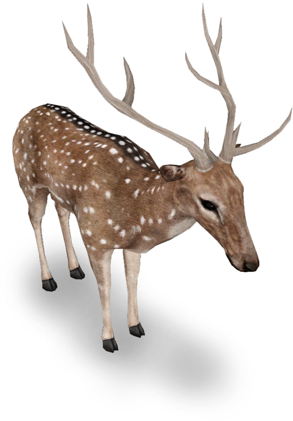 Deer for 3D printing by BIazzzer -- Fur Affinity [dot] net