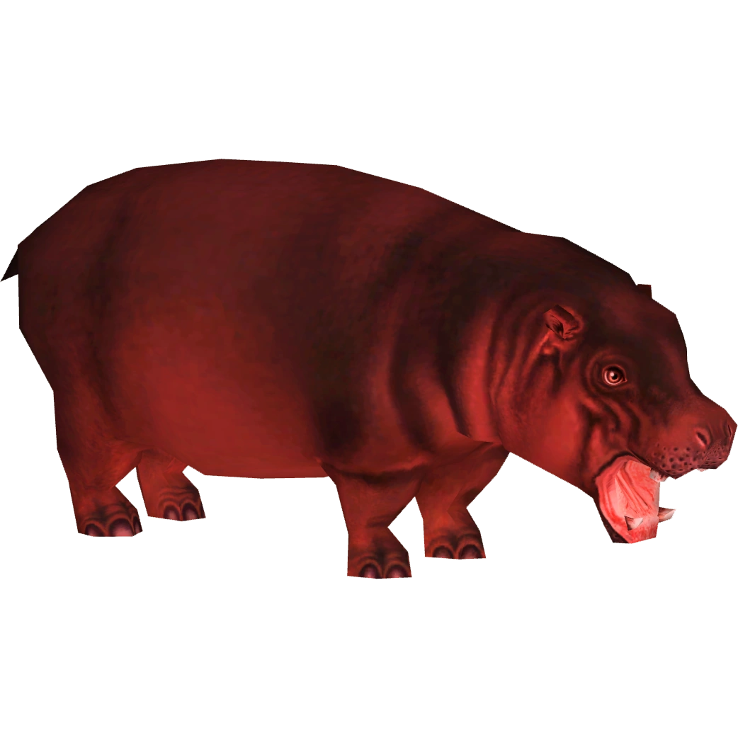 Red Hippo (Purple Hippo) | ZT2 Download Library Wiki | Fandom