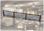 Restaurant Glass Railing (Zeta-Designs)