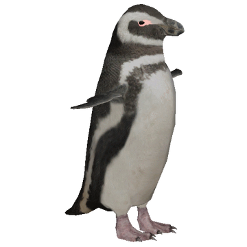 テネシー野郎2 原画penguin art2 Two penguins (Black and White)