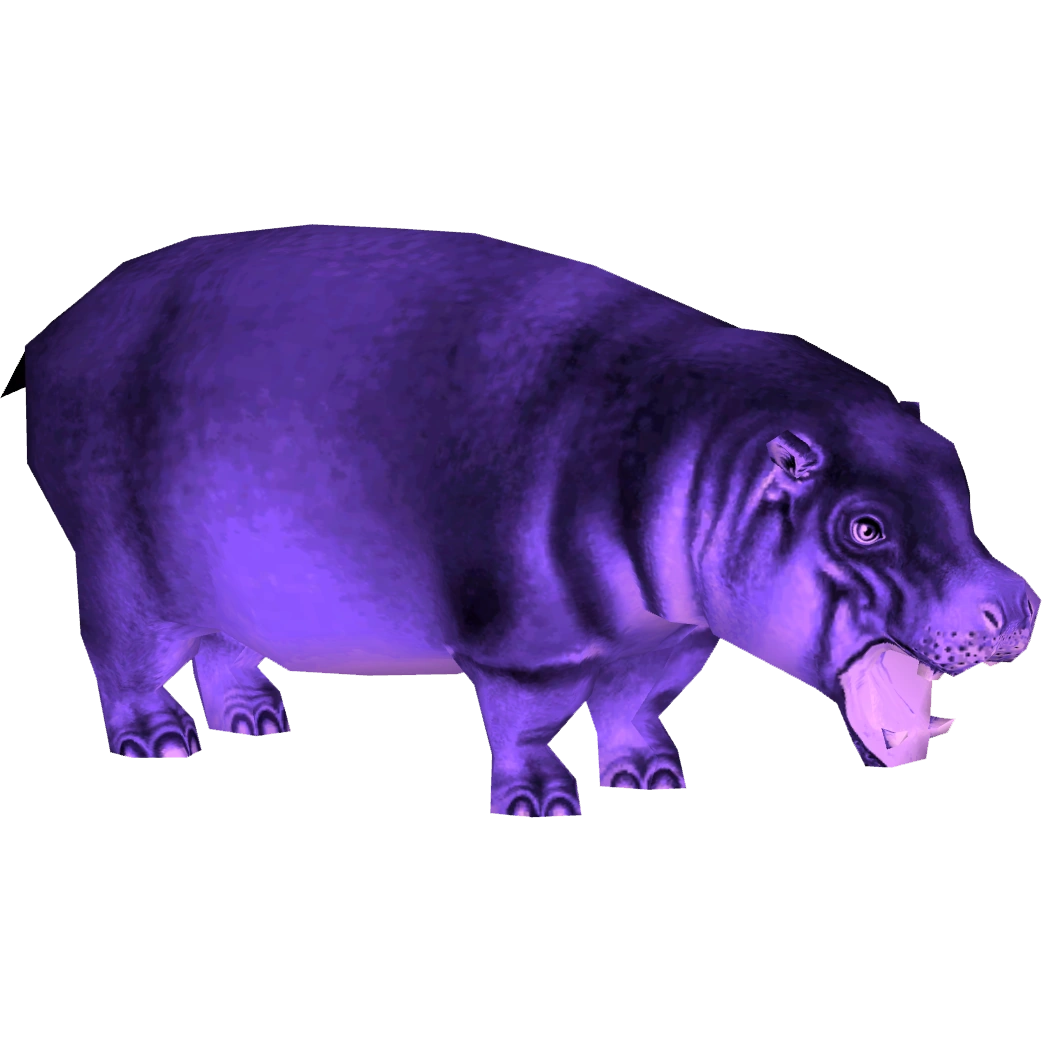 HIPPOさま ① MOMO THE HIPPO - L