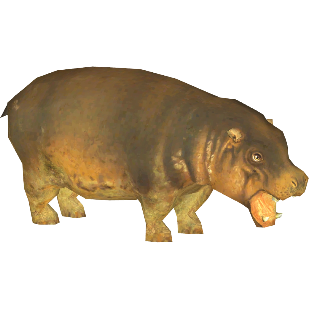 Hexaprotodon sivalensis (Purple Hippo) | ZT2 Download Library Wiki