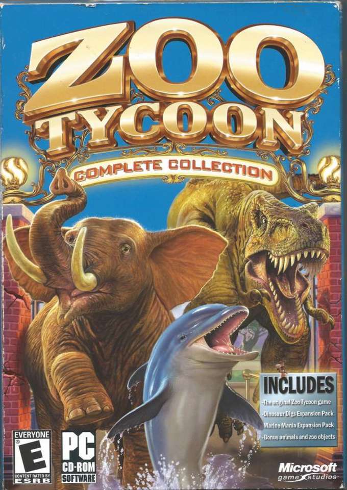 zoo tycoon marine mania and dinosaur digs