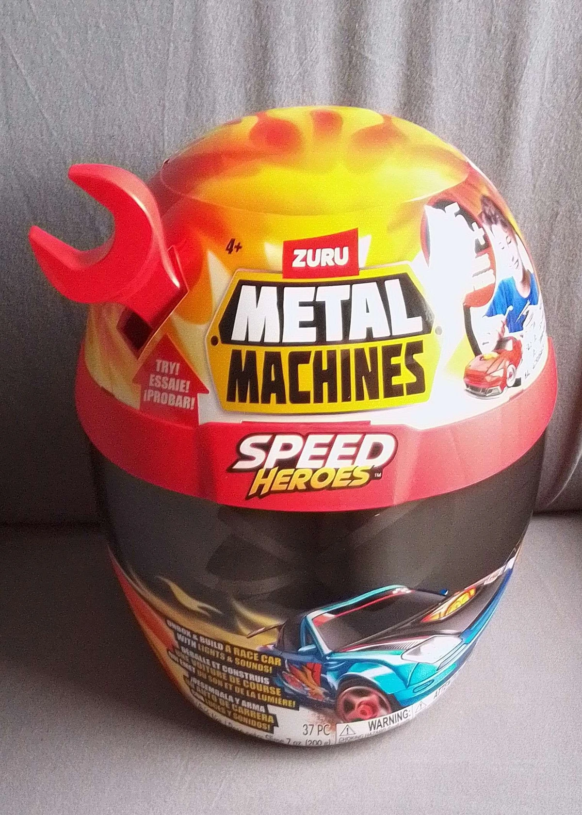 ZURU 6718 Máquinas de Metal Croc Attack Playset Série 1 Sortido - Pacote com 2
