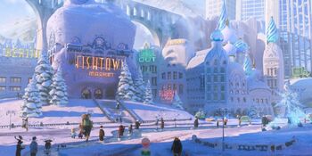 Tundra-town-an-area-of-zootopia-where-the-colder-weather-creatures-live-looks-an-awful-lot-like-the-kingdom-in-disneys-frozen