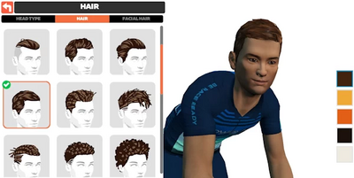 Zwift Hair Screen